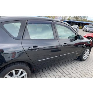 Windabweiser HB (4 Stk, HIC) Mazda 3 2003-2009 Foto 2
