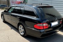 Mercedes E-class W211 2002-2009 Windabweiser SW (4 Stk, HIC) Foto 3