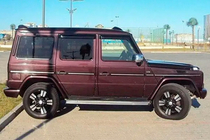 Mercedes G class W463 1990-2018 Windabweiser (4 Stk, HIC) Foto 1