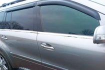 Mercedes GL class X164 2006-2012 Windabweiser (4 Stk, HIC) Foto 2