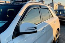 Mercedes GL/GLS class X166 2012-2019 Windabweiser (4 Stk, HIC) Foto 10