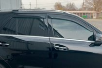 Mercedes GLE/ML class W166 2011-2018 Windabweiser (4 Stk, HIC) Foto 3