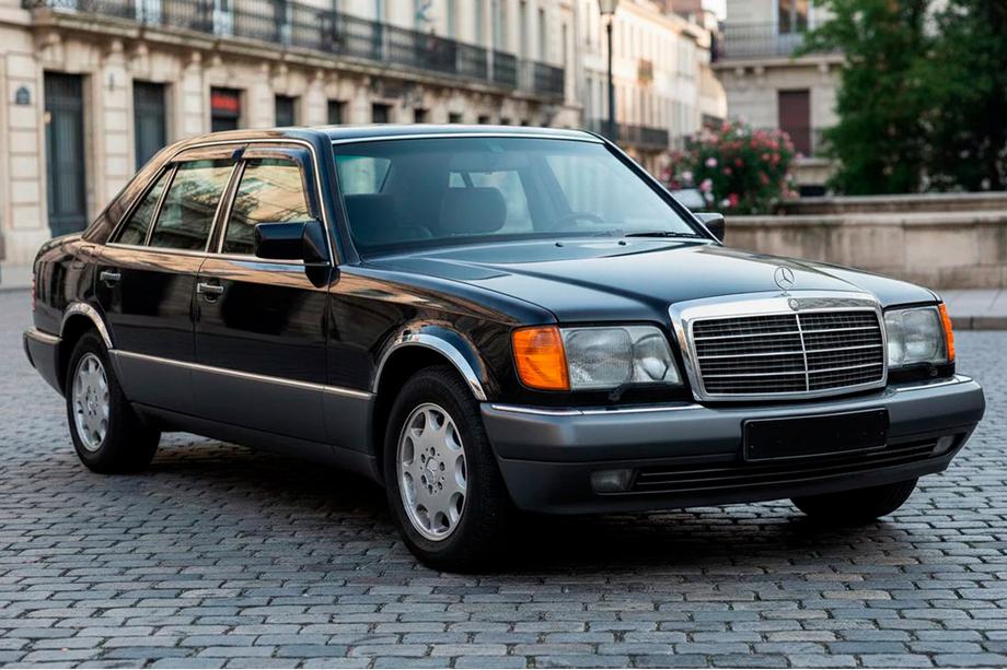 Mercedes S-class W140 1991-1998 Windabweiser (4 Stk, Short, HIC) Foto 1