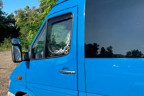 Mercedes Sprinter W901/902/903/904/905 1995–2006 Windabweiser zum Einstecken (2 Stk, HIC) Foto 3