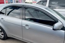 Mitsubishi Lancer X 2008- Windabweiser (4 Stk, HIC) Foto 1