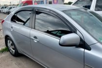 Mitsubishi Lancer X 2008- Windabweiser (4 Stk, HIC) Foto 4
