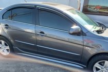 Mitsubishi Lancer X 2008- Windabweiser (4 Stk, HIC) Foto 7