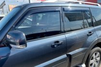 Mitsubishi Pajero Wagon IV 2006-2021 Windabweiser (4 Stk, HIC) Foto 4