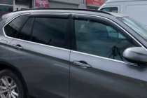 Nissan Qashqai 2014-2021 Windabweiser mit Chromleisten (4 Stk, HIC) Foto 8