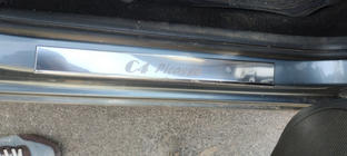 Citroen C-4 Picasso 2006-2013 Einstiegsleisten Carmos (4 Stk, Edelstahl) Foto 4