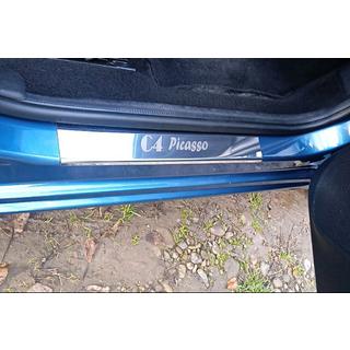 Einstiegsleisten Carmos (4 Stk, Edelstahl) Citroen C-4 Picasso 2006-2013 Foto 1