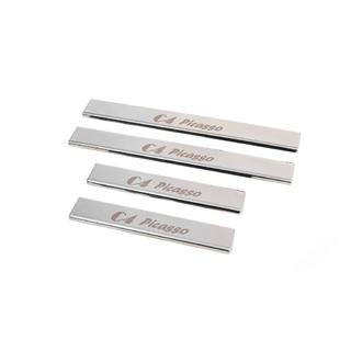 Einstiegsleisten Carmos (4 Stk, Edelstahl) Citroen C-4 Picasso 2006-2013 Foto 3