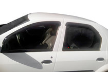 Renault Logan I 2005-2008 Windabweiser (4 Stk, HIC) Foto 1