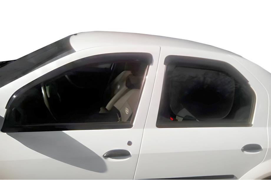 Renault Logan I 2008-2013 Windabweiser (4 Stk, HIC) Foto 1