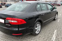 Skoda Superb 2009-2015 Windabweiser SD (4 Stk, HIC) Foto 5