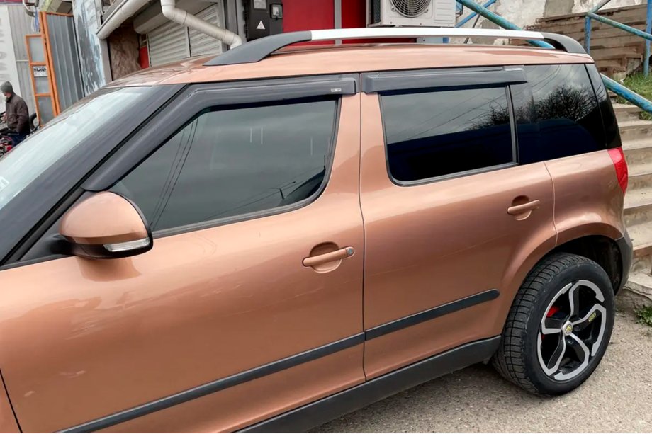Skoda Yeti 2009-2017 Windabweiser (4 Stk, HIC) Foto 1