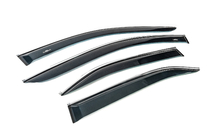 Toyota Camry 2006-2011 Windabweiser mit verchromter Zierleiste (EU, 4 Stk, HIC) Foto 3