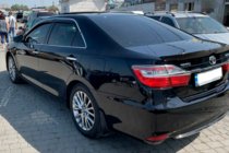 Toyota Camry 2011–2017 Windabweiser mit Chromleiste (2011-2017 EU / 2011-2014 USA, 4 Stk, HIC) Foto 2