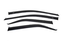 Toyota Camry 2011–2017 Windabweiser mit Chromleiste (2011-2017 EU / 2011-2014 USA, 4 Stk, HIC) Foto 5