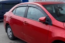 Toyota Corolla 2013-2019 Windabweiser (4 Stk, HIC) Foto 1