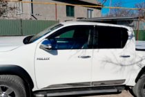 Toyota Hilux 2015- Windabweiser (4 Stk, HIC) Foto 6