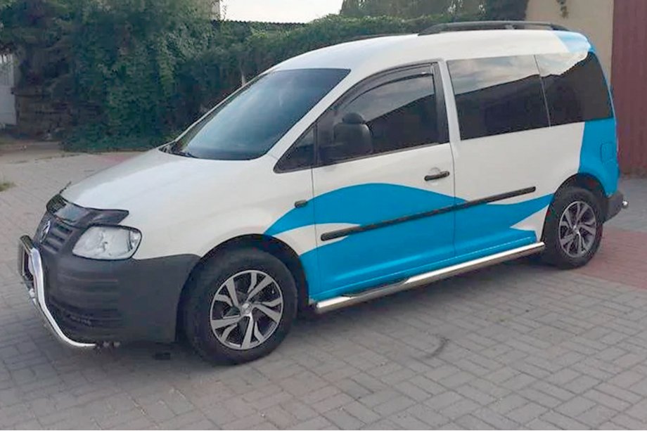 Volkswagen Caddy 2004-2010 Windabweiser (2 Stk, HIC) Foto 11