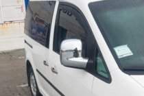 Volkswagen Caddy 2004-2010 Windabweiser zum Einstecken (2 Stk, HIC) Foto 5