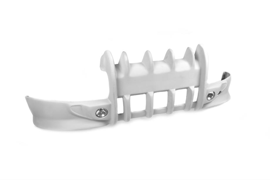 Citroen Berlingo 1996-2008 Frontstoßstange Aufsatz Fangs (grundiert zum Lackieren) Image