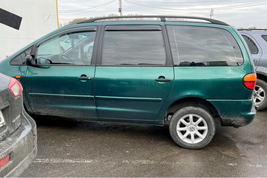Volkswagen Sharan 1995-2010 Windabweiser (4 Stk, HIC) Foto 3