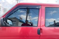 Volkswagen T4 Transporter 1990-2003 Windabweiser (2 Stk, HIC) Foto 6