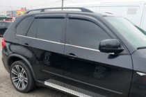 BMW X5 E70 2007-2013 Windabweiser (4 Stk, HIC) Foto 3