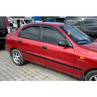 Windabweiser (4 Stk, HIC) Daewoo Lanos 1998-2017 Foto 4
