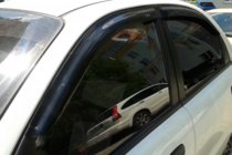 Chevrolet Lanos 1998–2017 Windabweiser (4 Stk, HIC) Foto 10