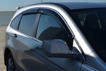 Honda CRV 2007-2011 Windabweiser mit Chromleisten (4 Stk, HIC) Foto 6