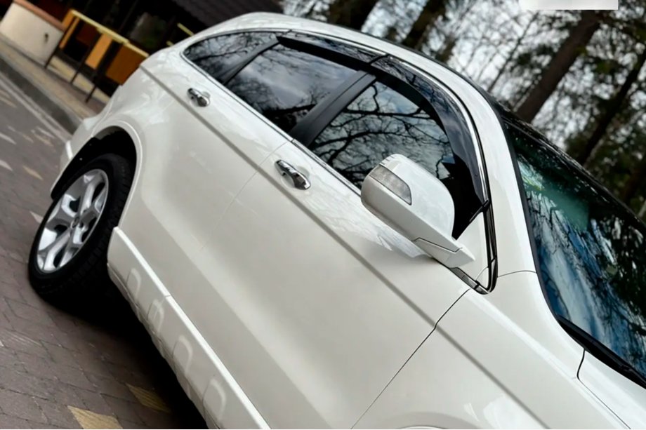 Honda CRV 2007-2011 Windabweiser mit Chromleisten (4 Stk, HIC) Image