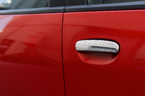 Mitsubishi Colt 2004-2012 Chrom Türgriffblenden (4 Stk, Edelstahl) Foto 2