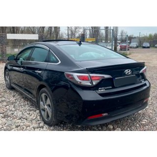 Windabweiser mit Chromleisten (4 Stk, HIC) Hyundai Sonata LF 2014-2019 Foto 2
