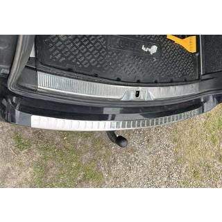 Heckstoßstangenschutz Carmos V1 (SW, Edelstahl) Skoda Superb 2009-2015 Foto 2