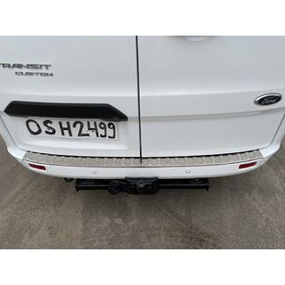 Heckstoßstangenschutz Carmos Edelstahl Ford Custom 2013-2022 Foto 1