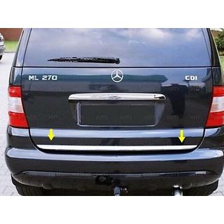 Kofferraumleiste Edelstahl Mercedes ML W163 1997-2005 Foto 2