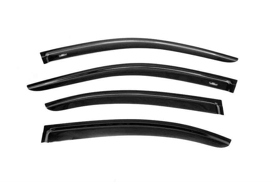 Mercedes E-class W211 2002-2009 Windabweiser SD (4 Stk, HIC) Foto 6