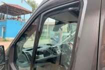Volkswagen Crafter 2006-2016 Windabweiser zum Einstecken (2 Stk, HIC) Foto 12