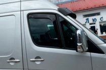 Volkswagen Crafter 2006-2016 Windabweiser zum Einstecken (2 Stk, HIC) Foto 1