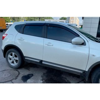 Windabweiser (4 Stk, HIC) Nissan Qashqai 2007-2010 Foto 3