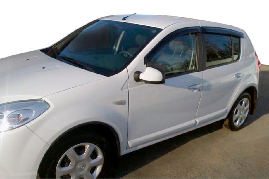 Renault Sandero 2007-2013 Windabweiser (4 Stk, HIC) Image