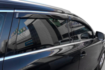Skoda Superb 2009-2015 Windabweiser mit Chromleisten SD (4 Stk, HIC) Foto 1