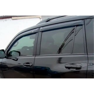 Windabweiser 8 cm (4 Stk, HIC) Toyota Land Cruiser Prado 150 2009-2023 Foto 1
