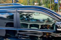 Toyota Land Cruiser Prado 150 2009-2023 Windabweiser 11 cm (4 Stk, HIC) Foto 2