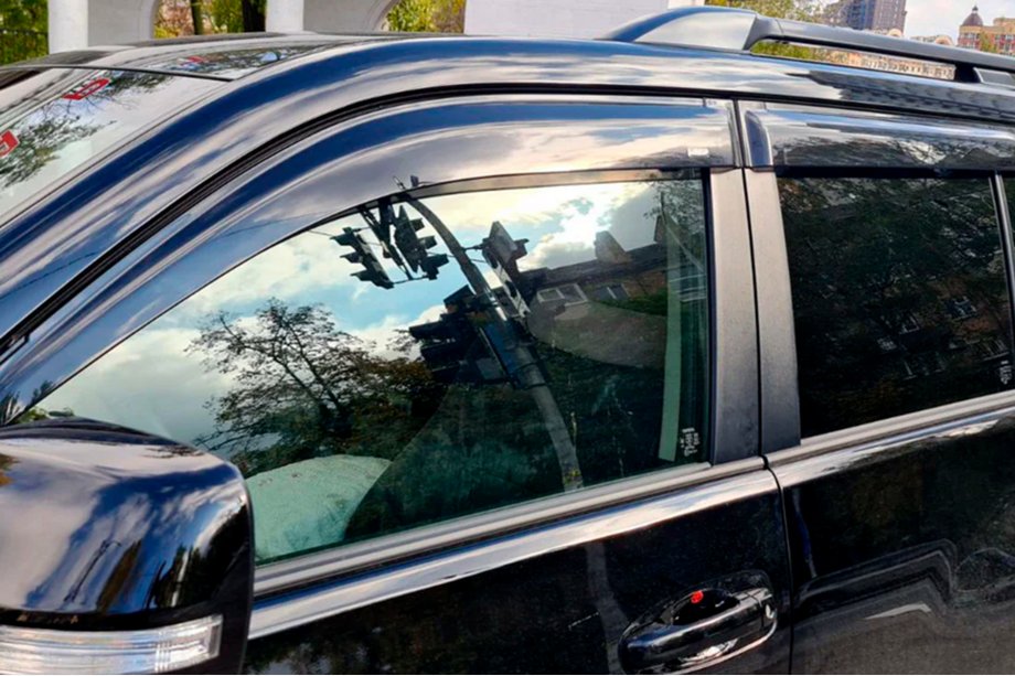 Toyota Land Cruiser Prado 150 2009-2023 Windabweiser 11 cm (4 Stk, HIC) Image
