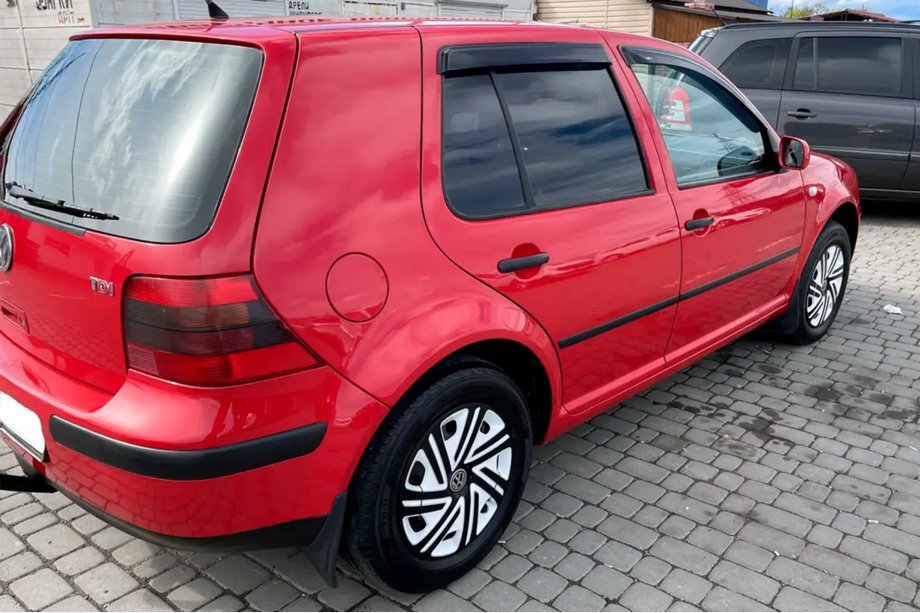 Volkswagen Golf 4 1997-2006 Windabweiser HB (4 Stk, HIC) Foto 2
